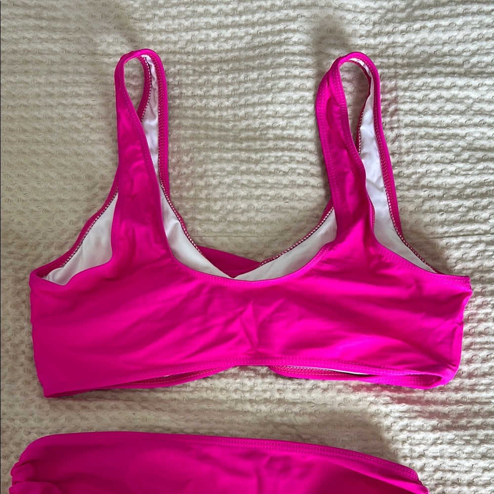 Vibrant Pink Bikini Set - Picture 3 of 6